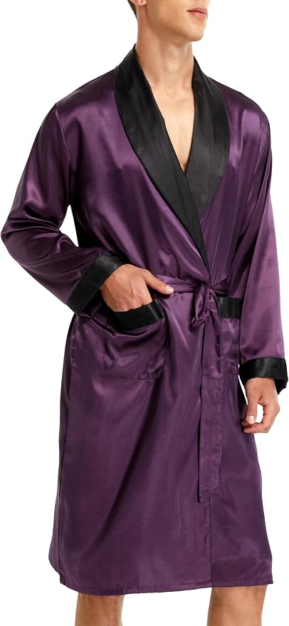 Purple With Black Collar