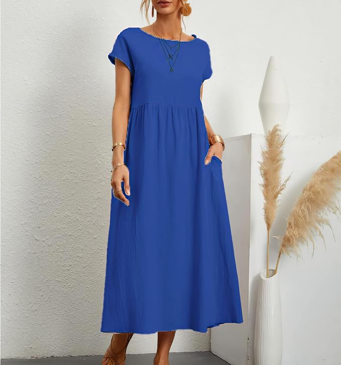 Blue Maxi Dress