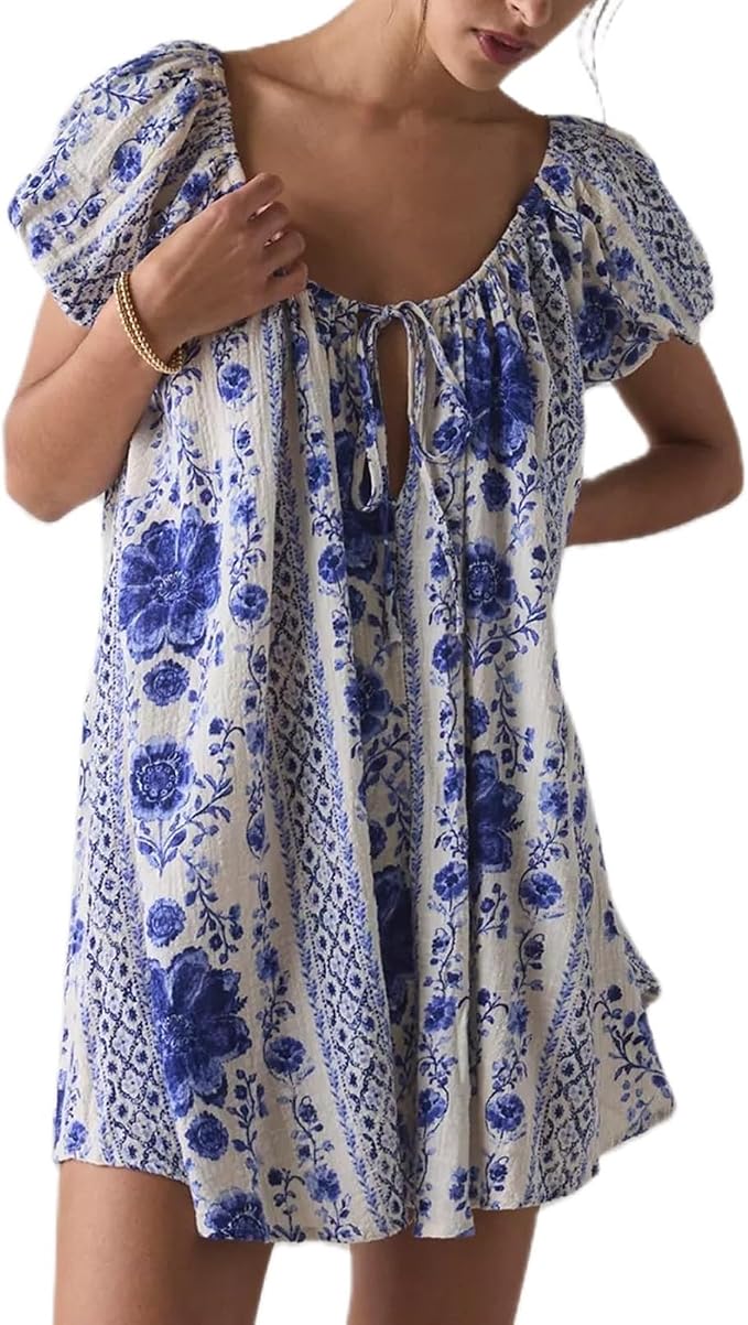 Floral Blue