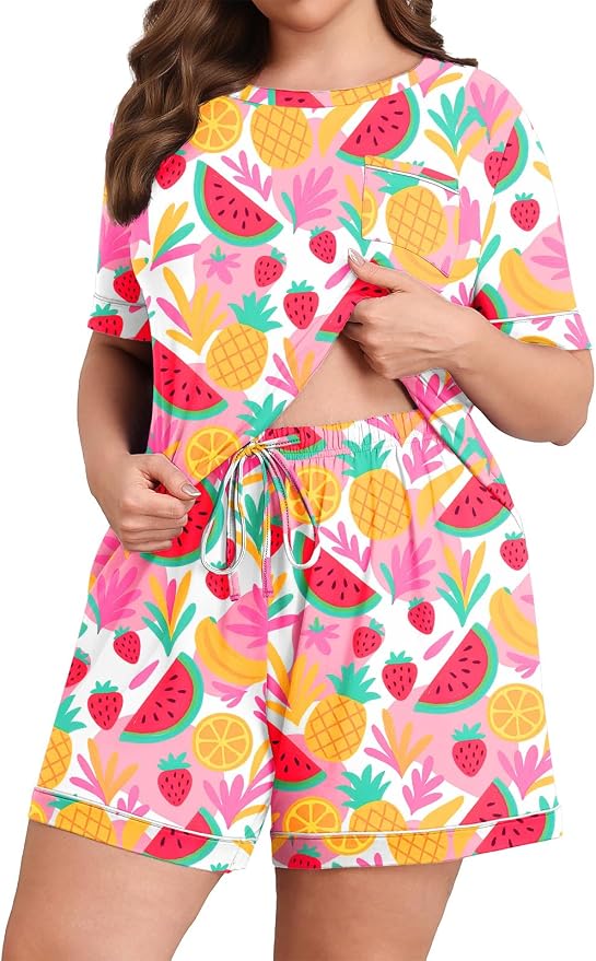 White Fruit Print