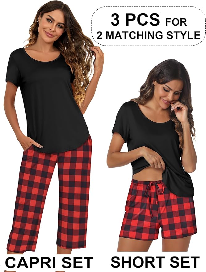 Black Red Plaid