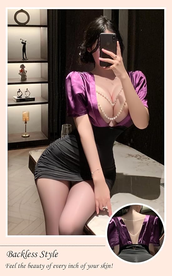 Office Secretary Purple