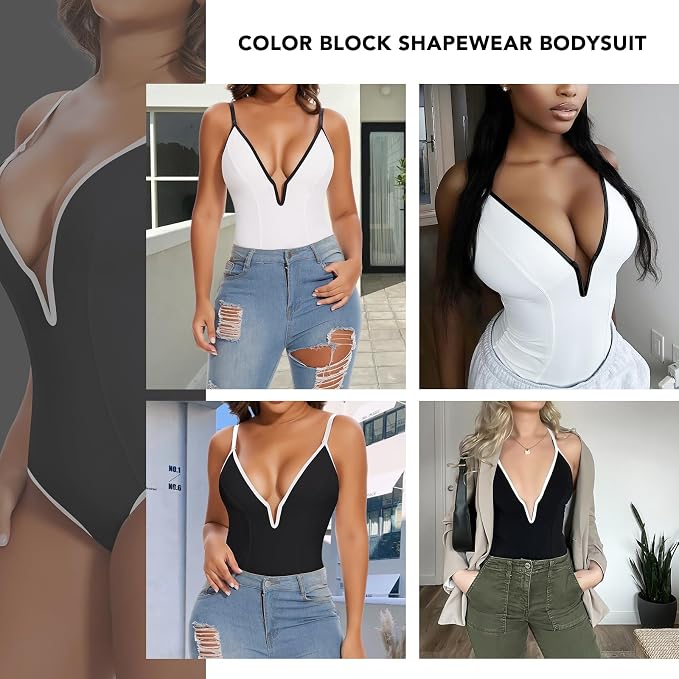 Color Block-white