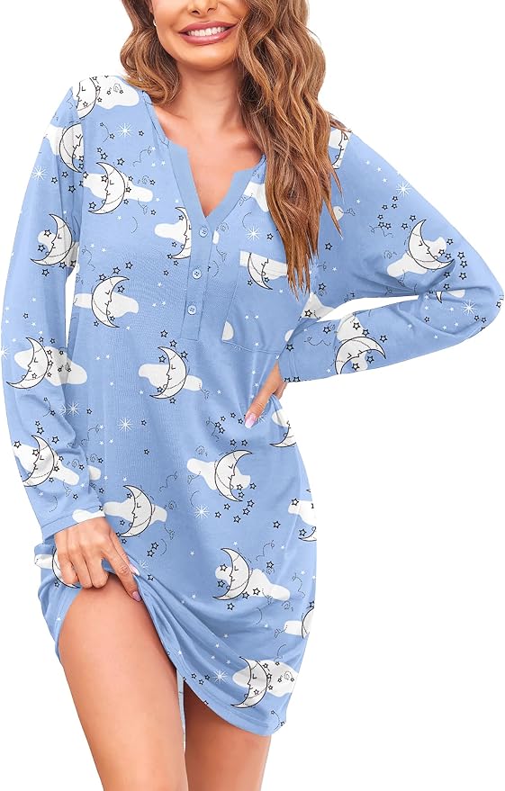 Blue Stars Print