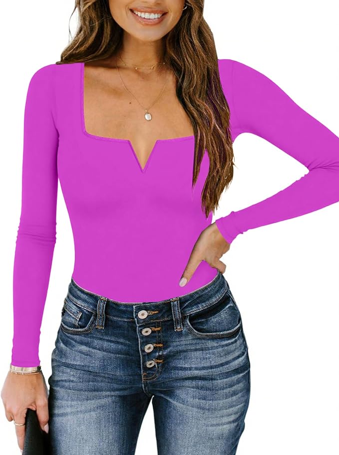 D-hot Pink Long Sleeve