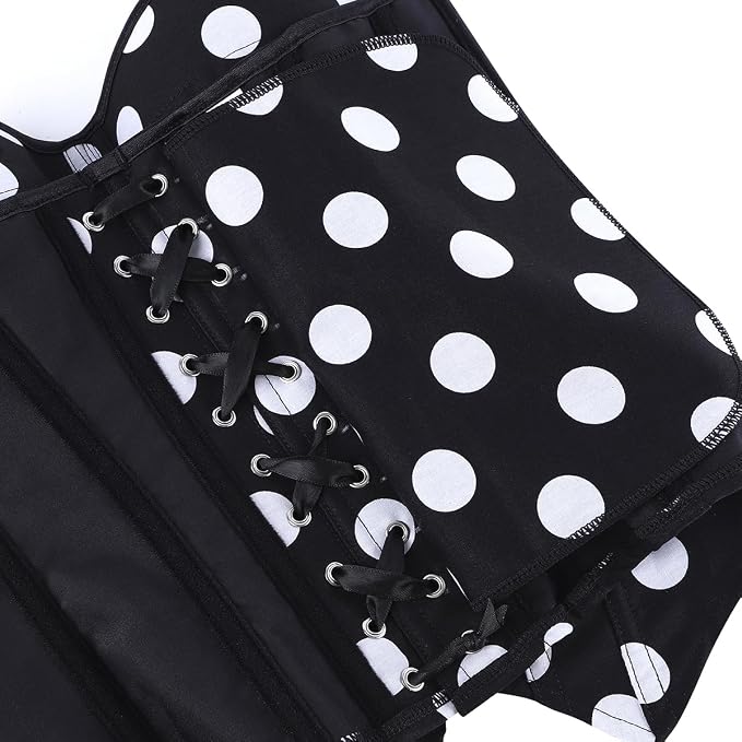 Black White Polka Dot