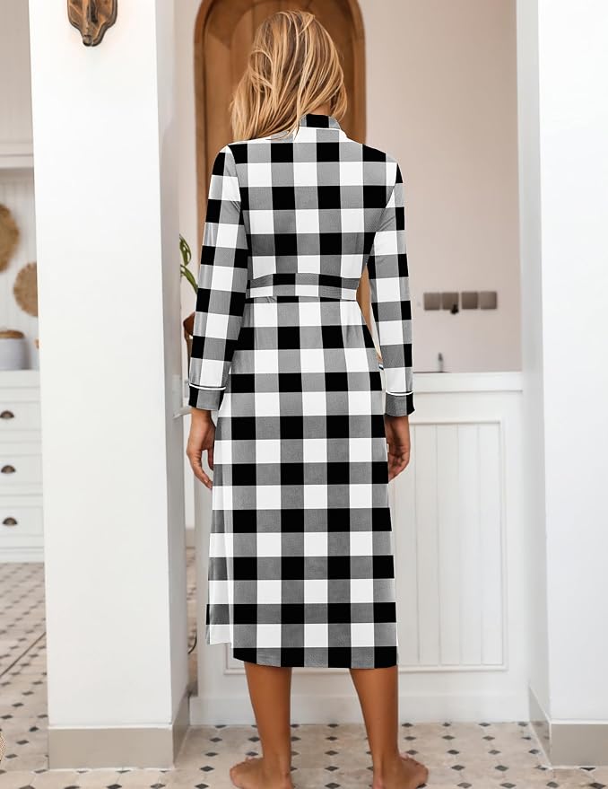 Black and White Plaid