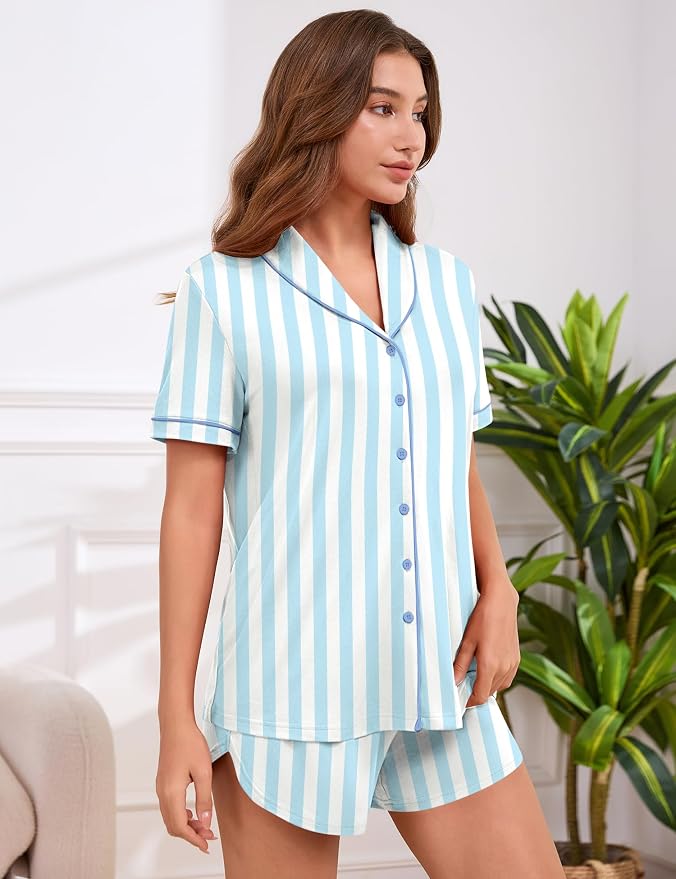 Blue White Stripes