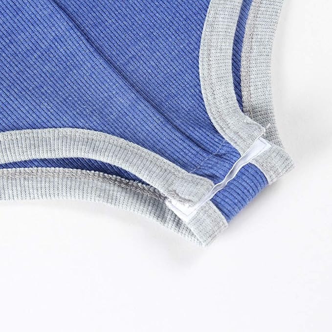 B-long Sleeve-blue&gray