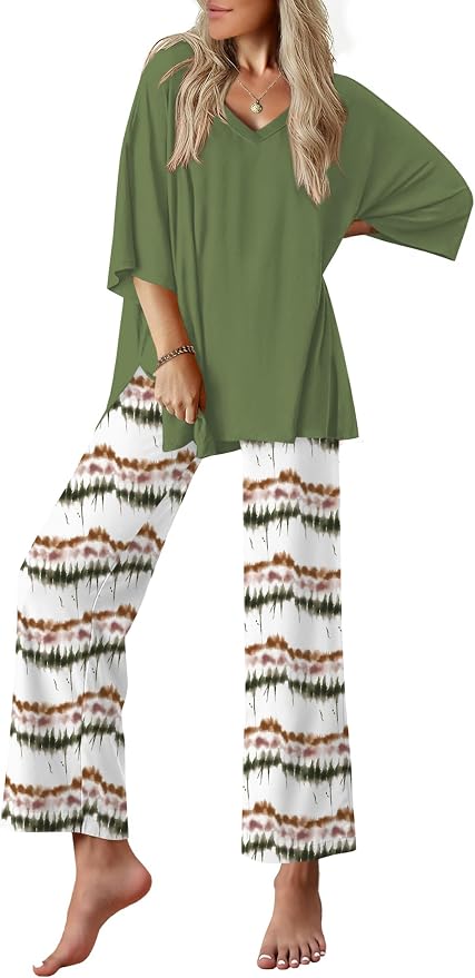 Green-tie Dye Stripes
