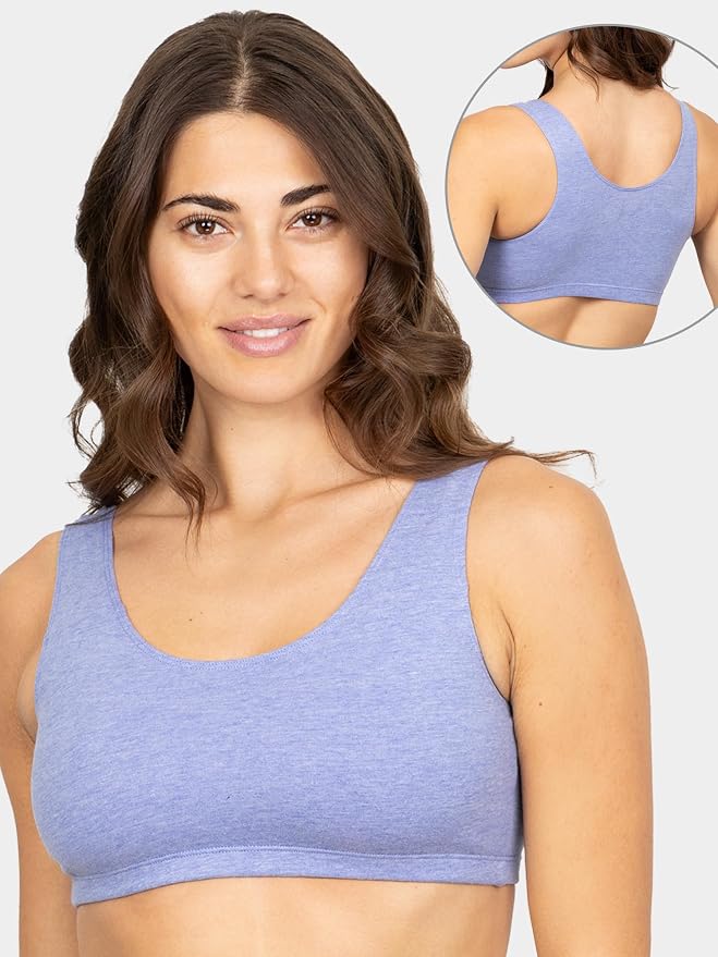 Heather Blue/White/Heather Grey