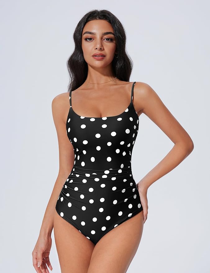 Black White Polka Dots
