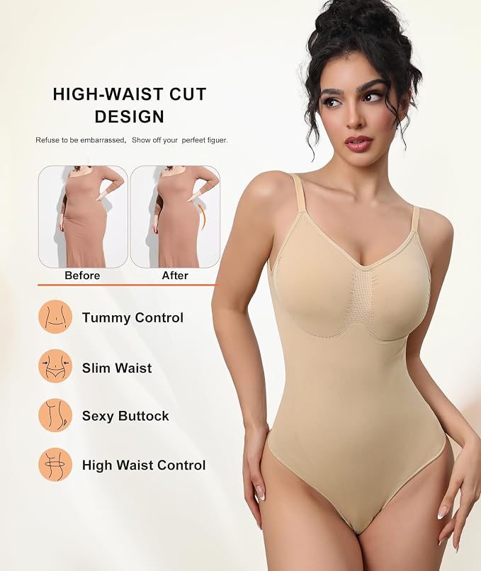 Beige-thong