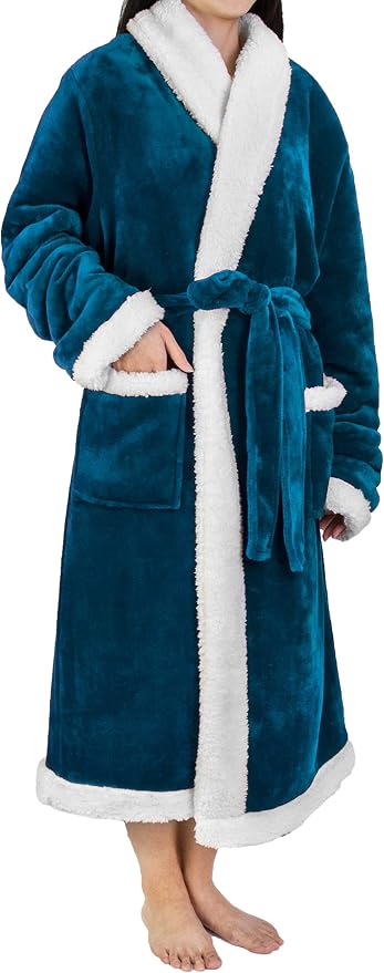 Sea Blue With Sherpa