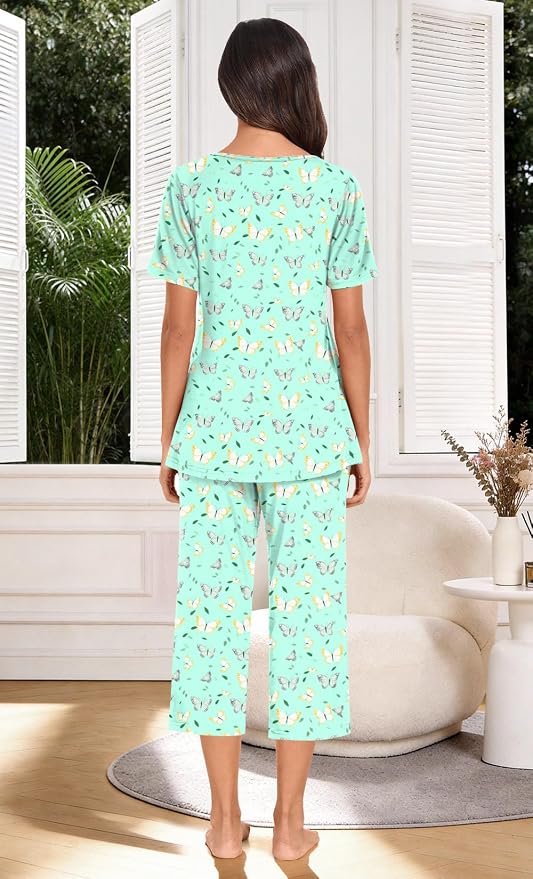 Pleated Green Butterfly