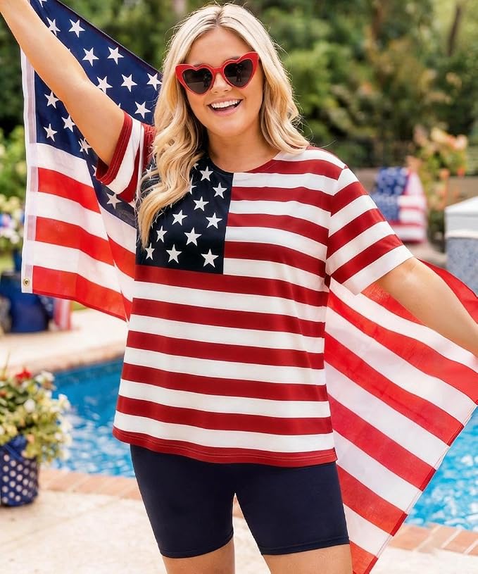 #9_ Usa Flag Blue Red