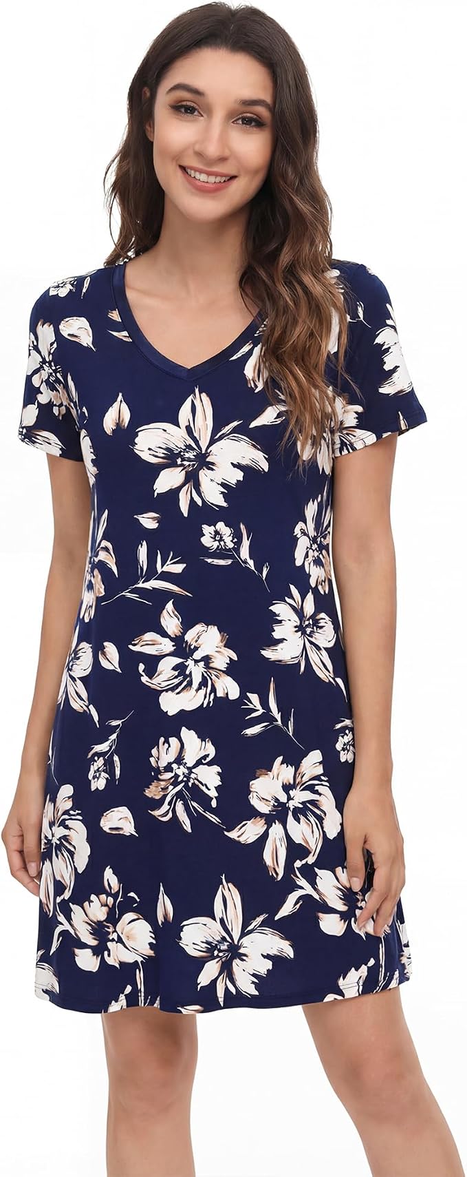Navy Floral