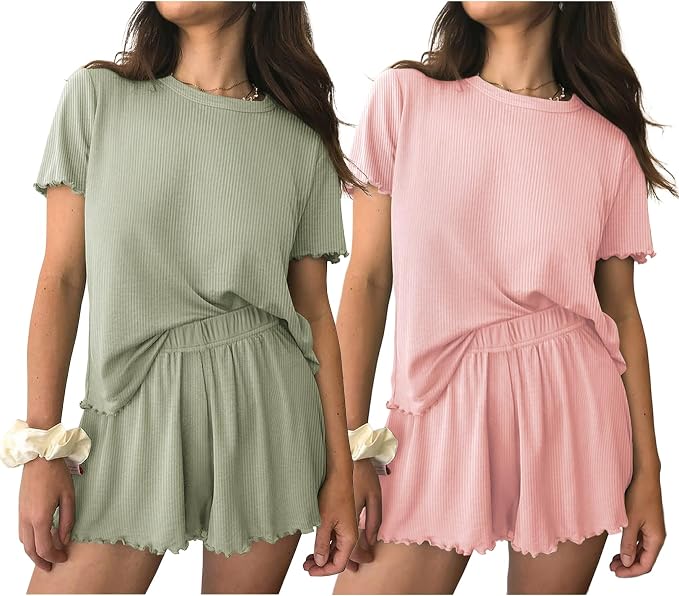 Green/Light Pink