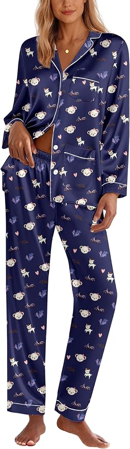Navy Teddy Alpaca
