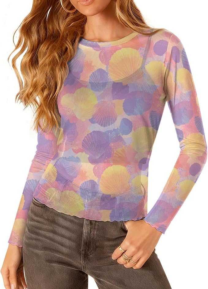 Purple Shell Print