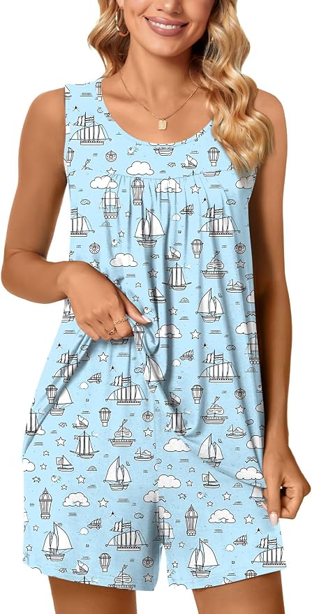 Blue Sailboat