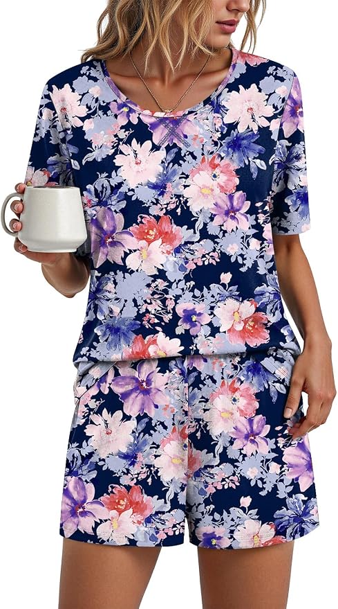 Crew Neck-mixed Flower