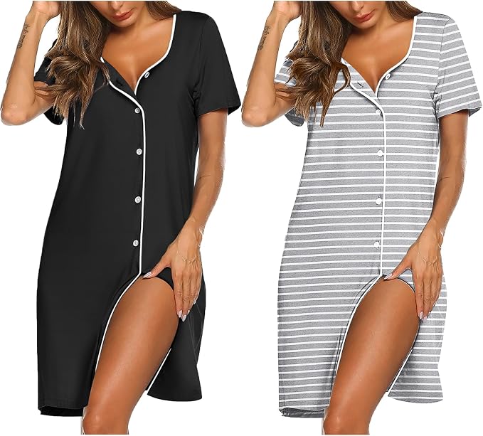 Black/Grey Stripe