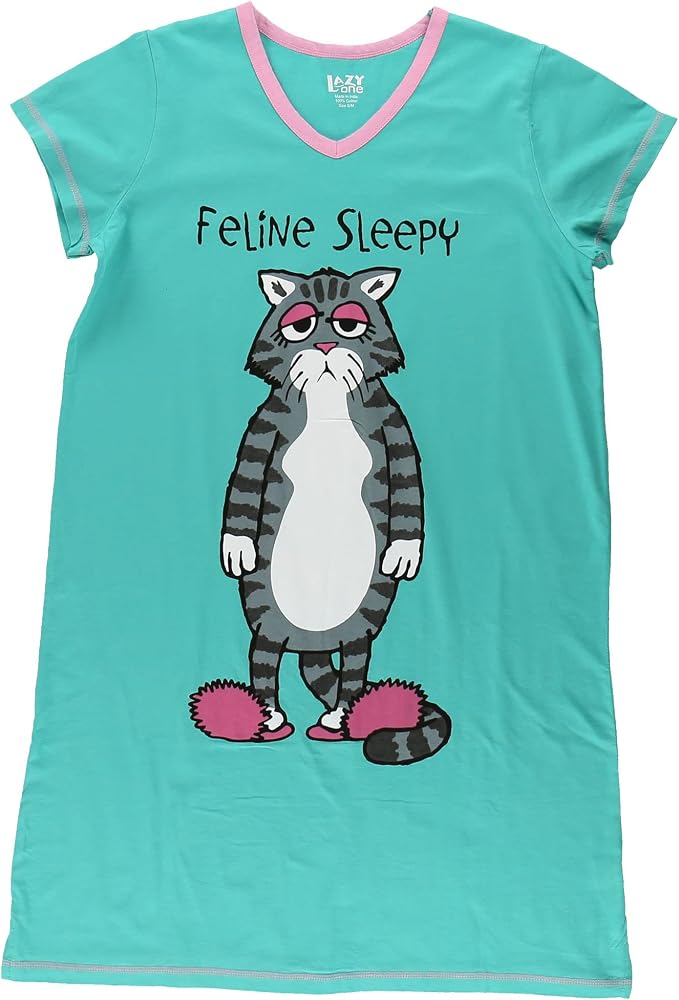 Feline Sleepy Nightshirt