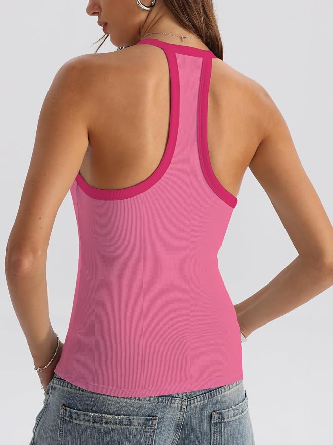 Pink With Hot Pink