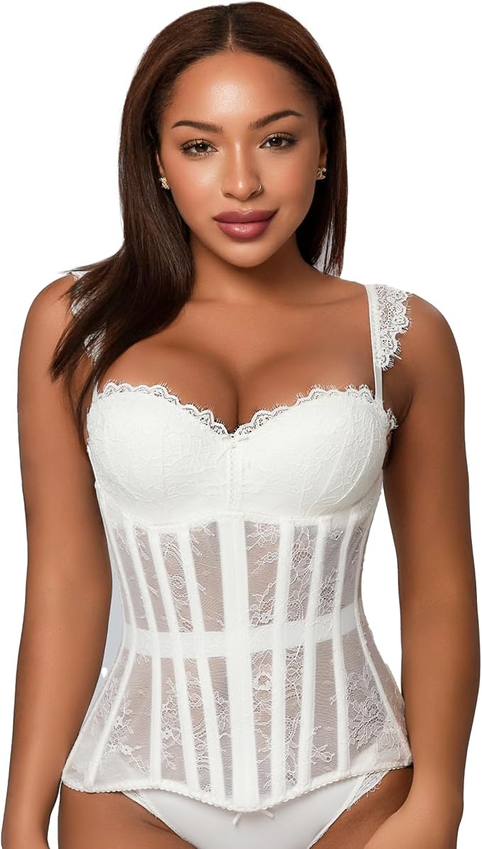 White Lace - Measure Your Body & Use the Size Chart!