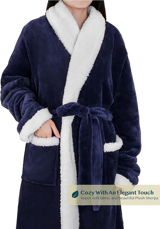 Navy With Sherpa