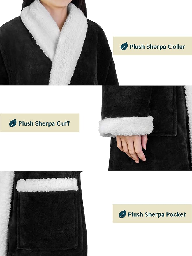 Black With Sherpa