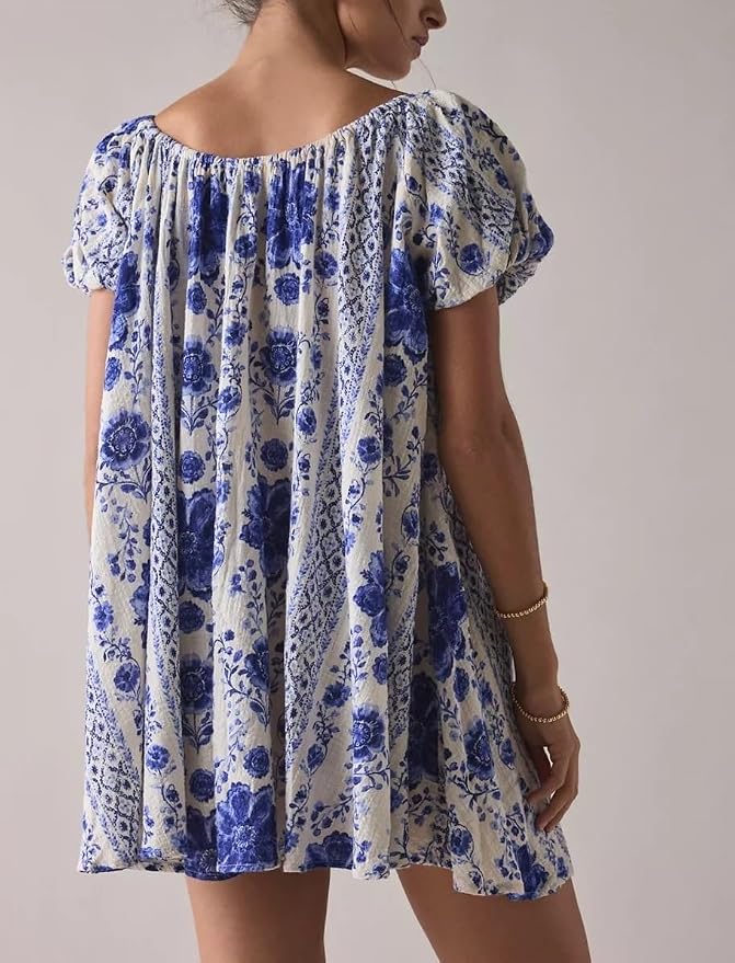 Floral Blue