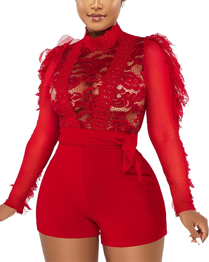 A-long Sleeve Red