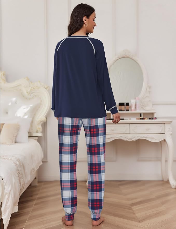 Navy Plaid