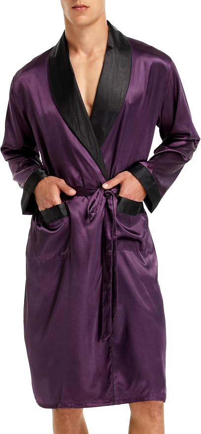 Purple With Black Collar