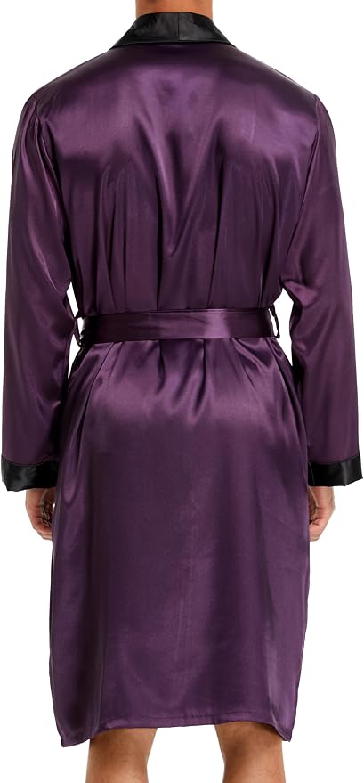 Purple With Black Collar