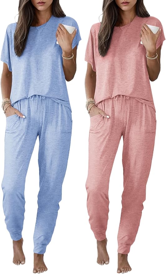 Blue and Pink