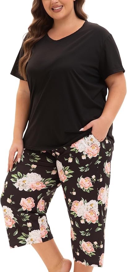 Floral Black 1