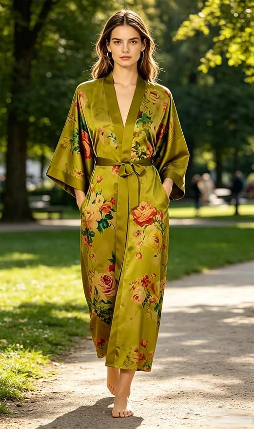 Pocket Peony Olive Green