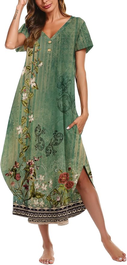 Green Ethnic Style