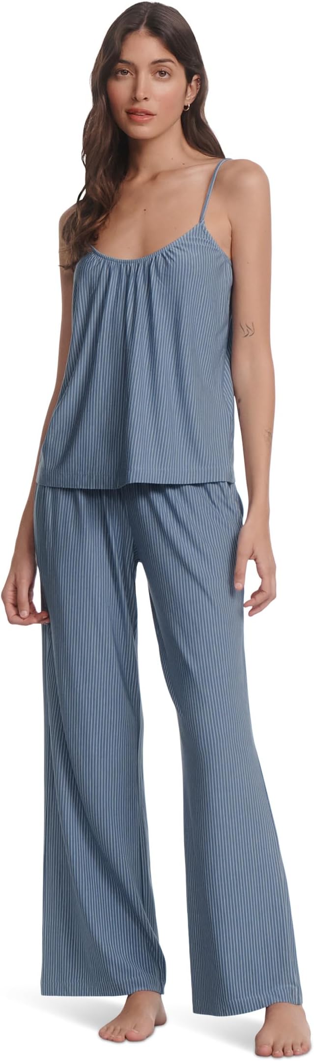 Duo Stripe Slate Blue