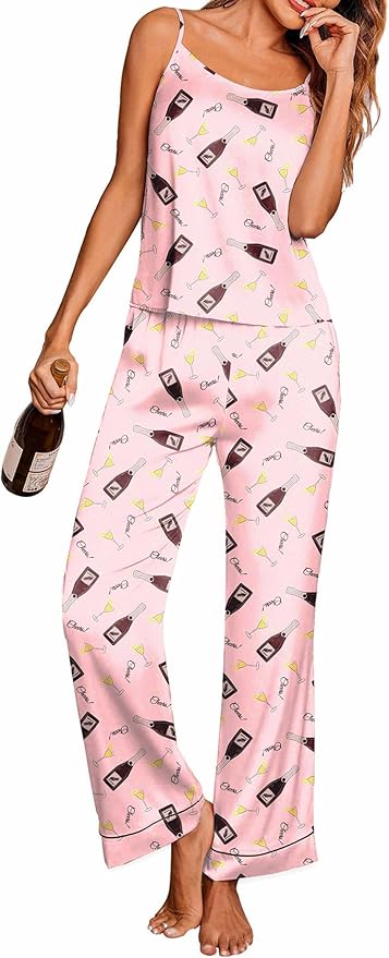 Wine Bottle Pink