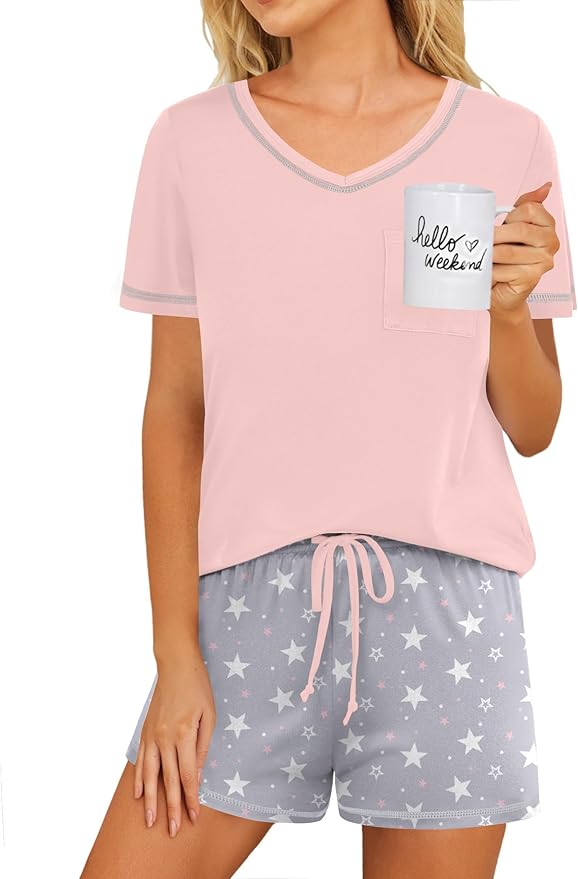 Pink and Grey Star