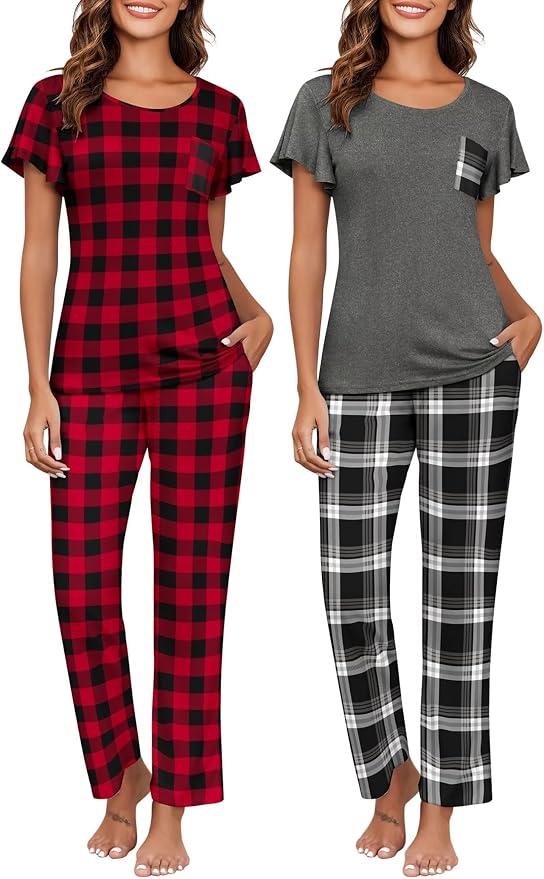 Red Plaid+black Plaid