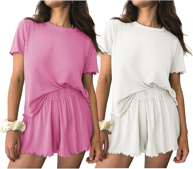 Pink/White