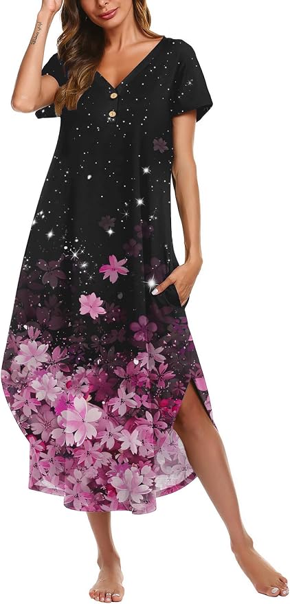 Flower Black Pink