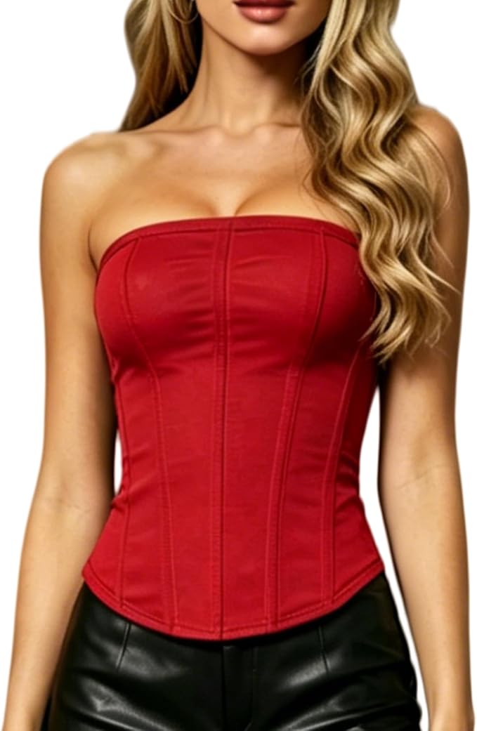 Backless Red
