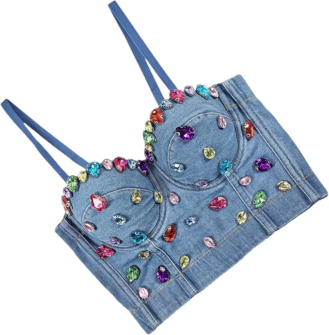 #1 Rhinestone Blue