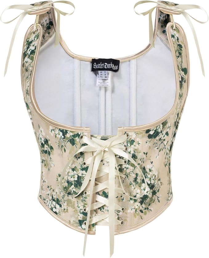 Ivory Green Floral
